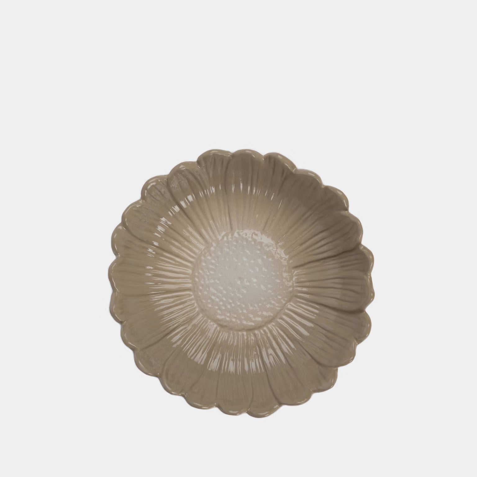 Dyb tallerken Beige small - Dagny