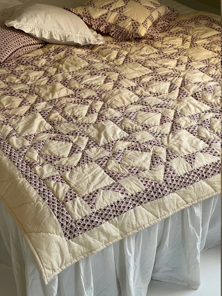 Jou patchwork plaid og sengetæppe style 7