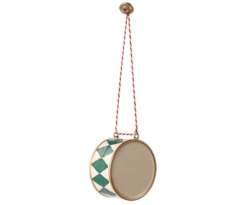 Metalophæng, Tromme, Stor - Mørk grøn