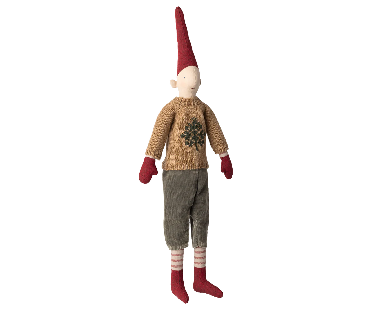 Nisse, str. 3 - Dreng - Bukser og strikket sweater