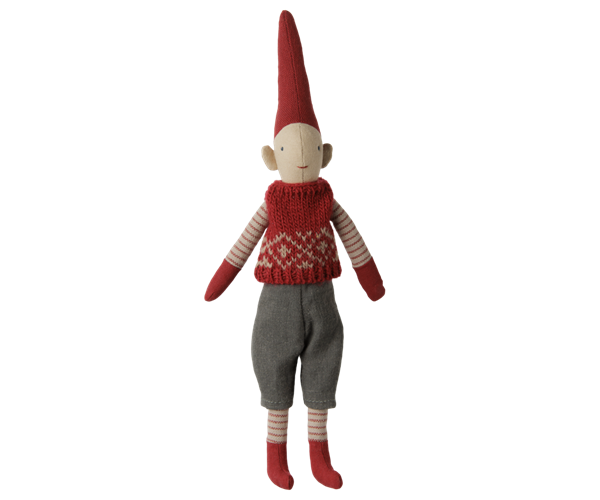 Pixy, Size 1 Boy Red knitted vest