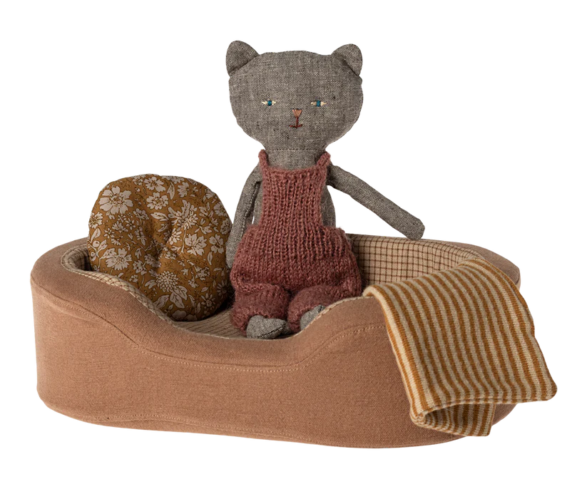 Cosy basket, Lille - Brun