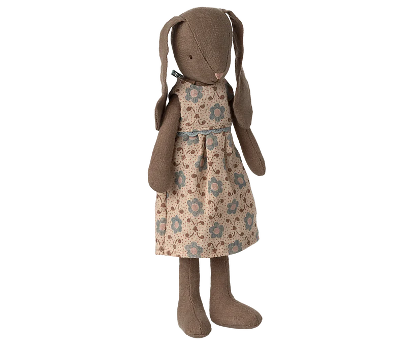 Kanin størrelse 2, Brun - Kjole