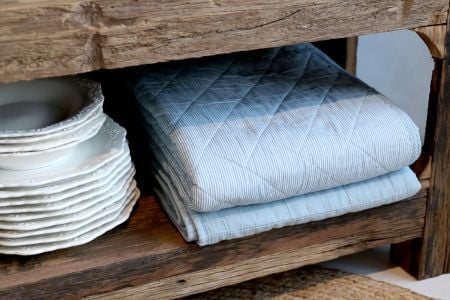 Aix Quilt m. mælkedrengestriber