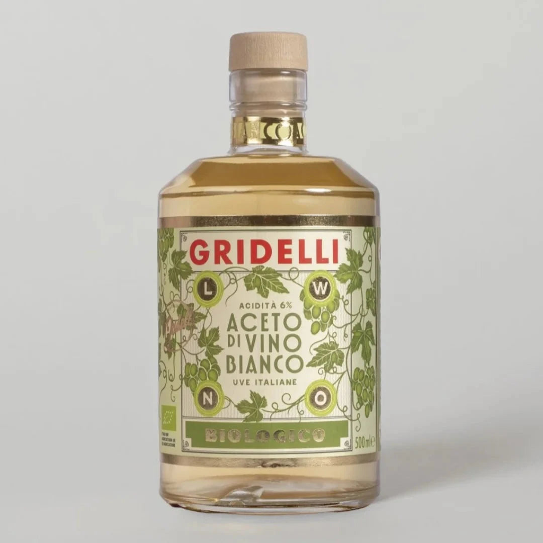 Hvidvinseddike, Aceto di vino bianco