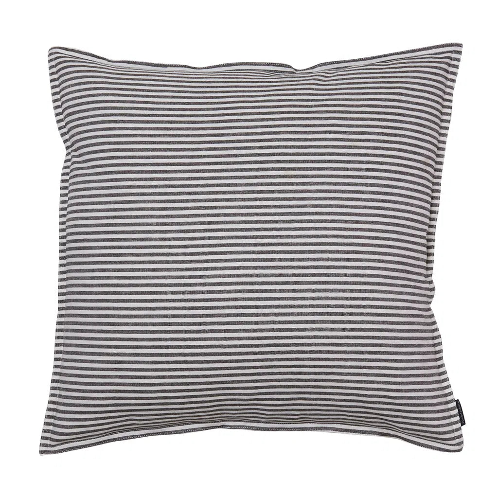 Pude m/fyld strib 60x60cm bomuld