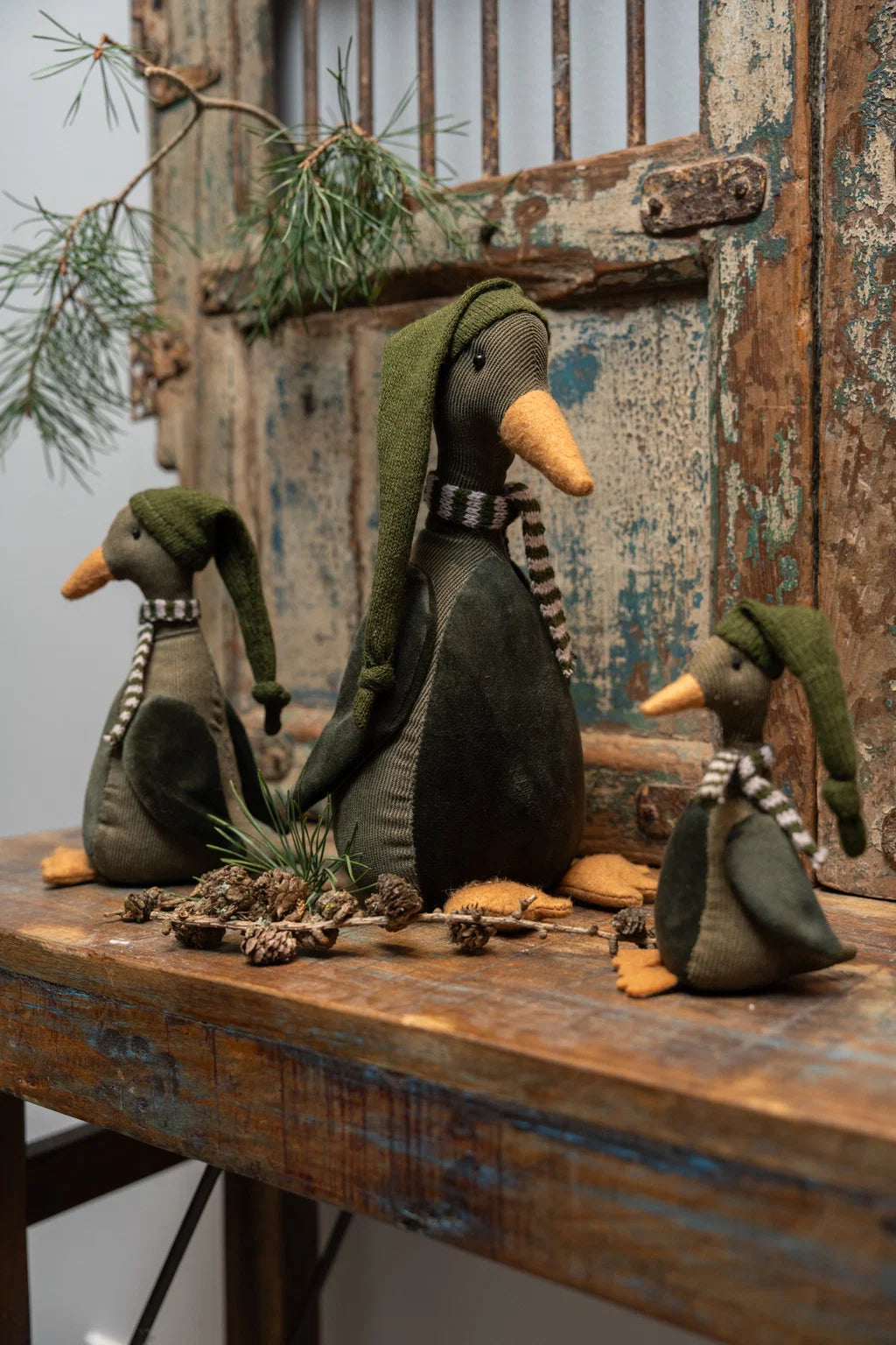 Olav m/hat - tørklæde H20cm