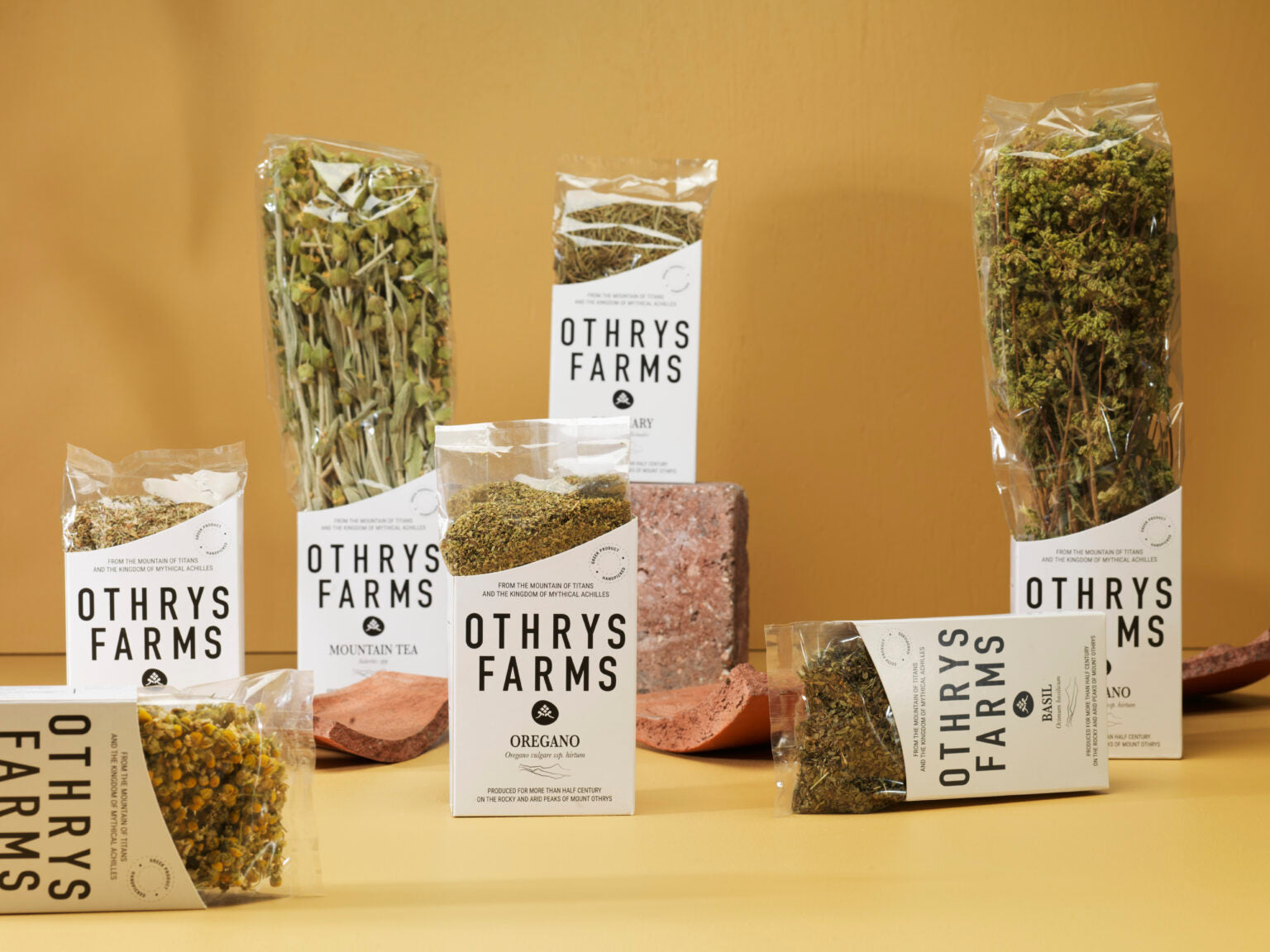 Oregano kviste tørret