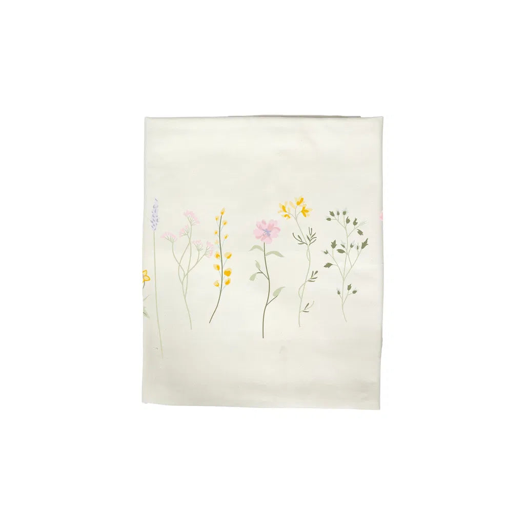 Dug m/broderi - Blomst