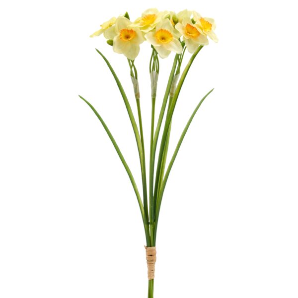 Tazetta bund a 3 lys gul h 41cm