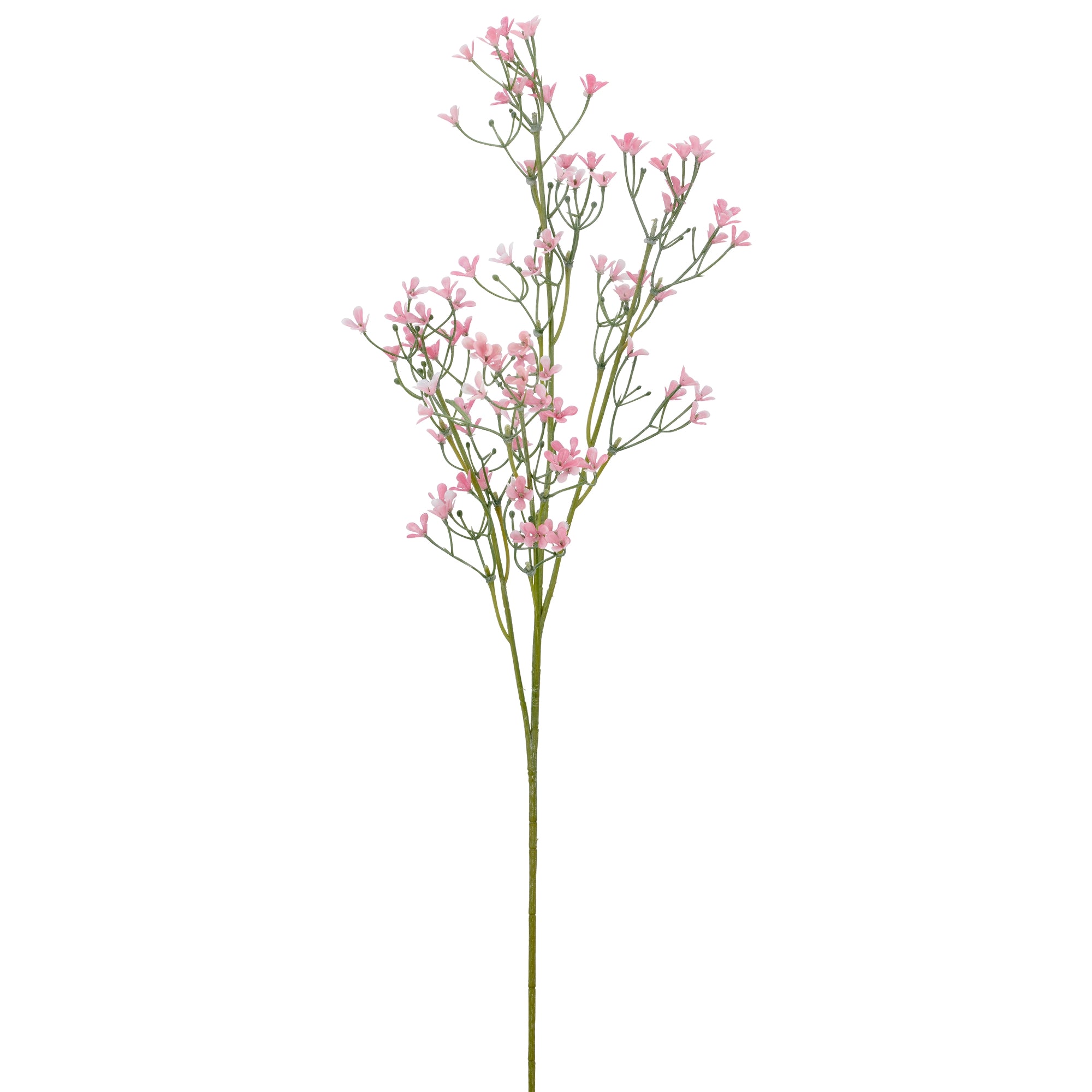 Brudeslør gren rosa h 69cm