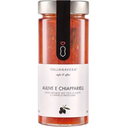 Tomatsauce med oliven & kapers