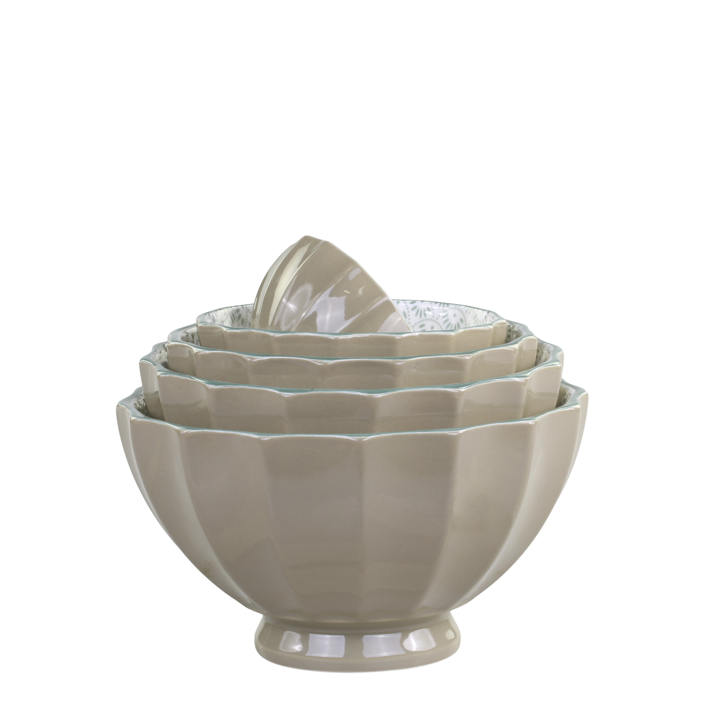 Arés Latteskål m. mønster