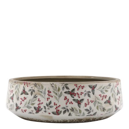 Fad m. blade og bærmotiv