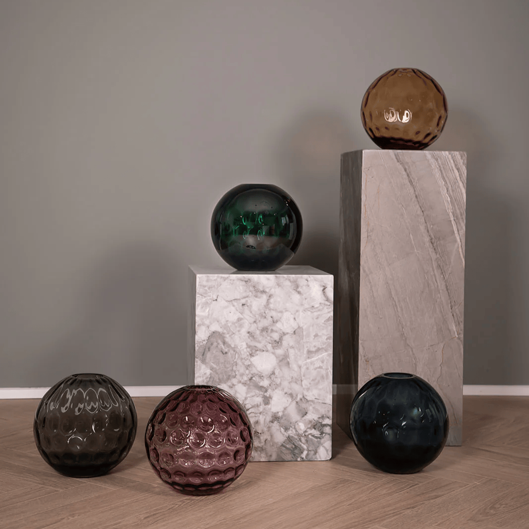 Sadie Vase - Drops - Grey Medium