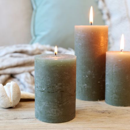 Macon Bloklys rustik oliven