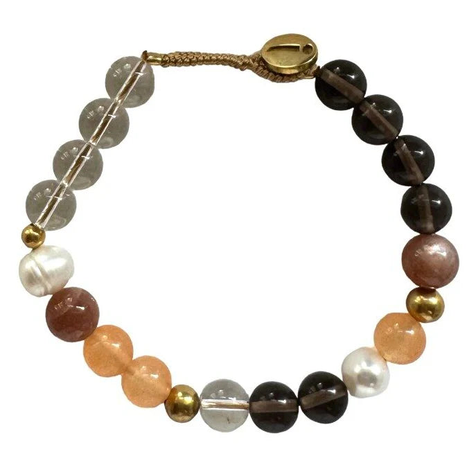Armbånd Big Bo Mixed - Nude