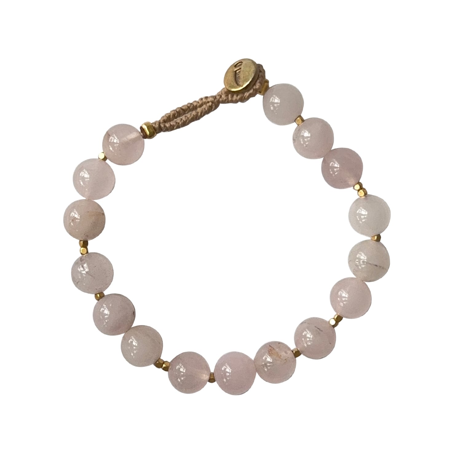Armbånd Big Bo - Rose Quartz