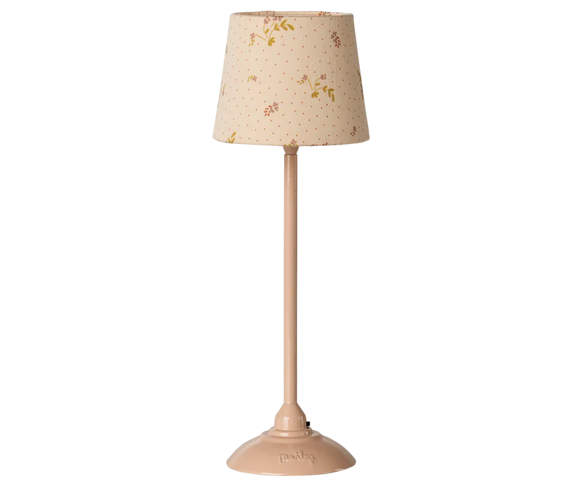 Gulvlampe, Miniature - Lyserød