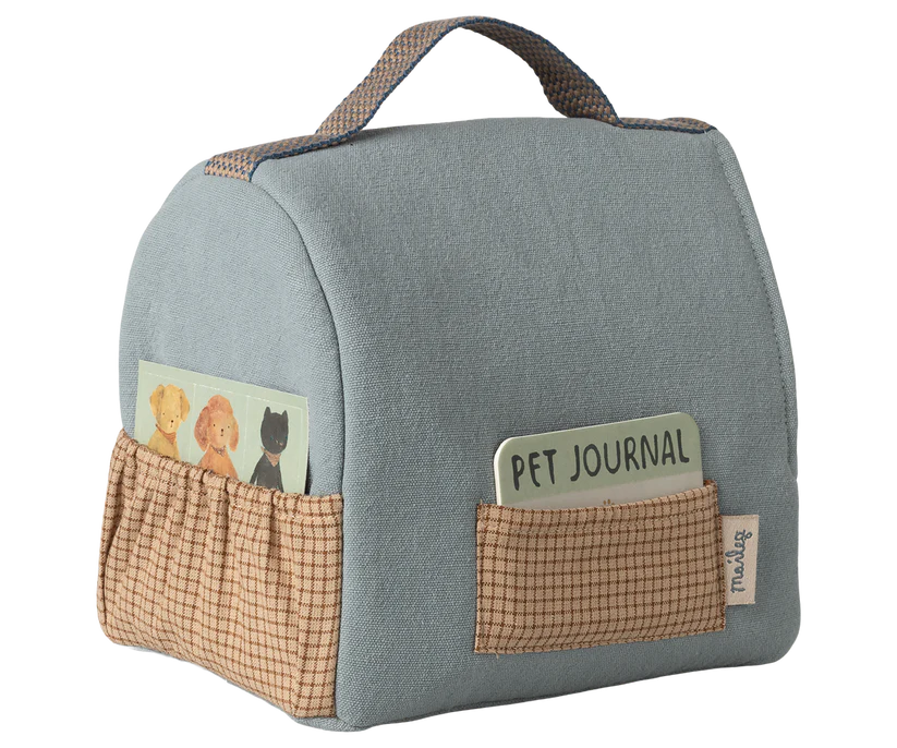 Kæledyrtaske, Lille, Blå