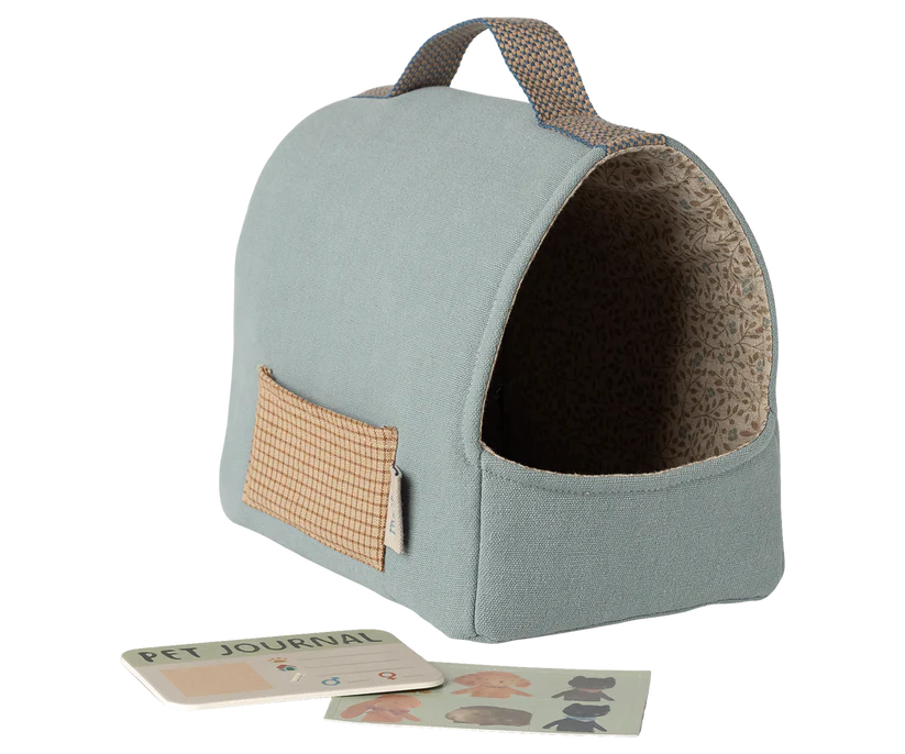 Kæledyrtaske, Lille, Blå