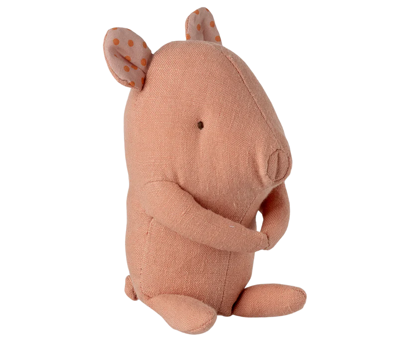 Lullaby friends, Gris, Mini - Lyserød