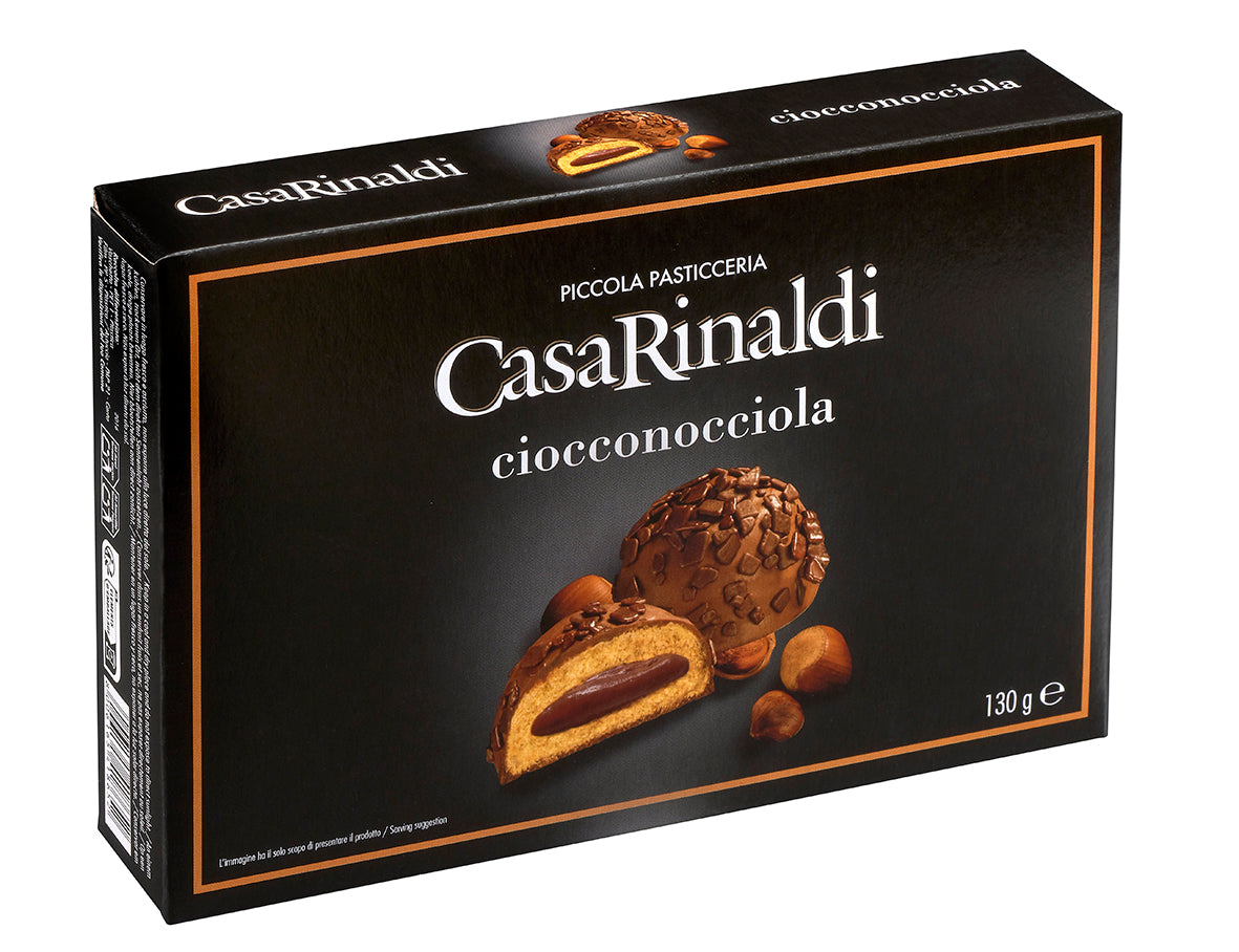 Casa Rinaldi Ciocconocciola – kiks med hasselnød og kakao 130 g