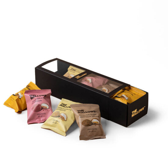 CARAMEL FILLED MALLOWS – Gaveæske