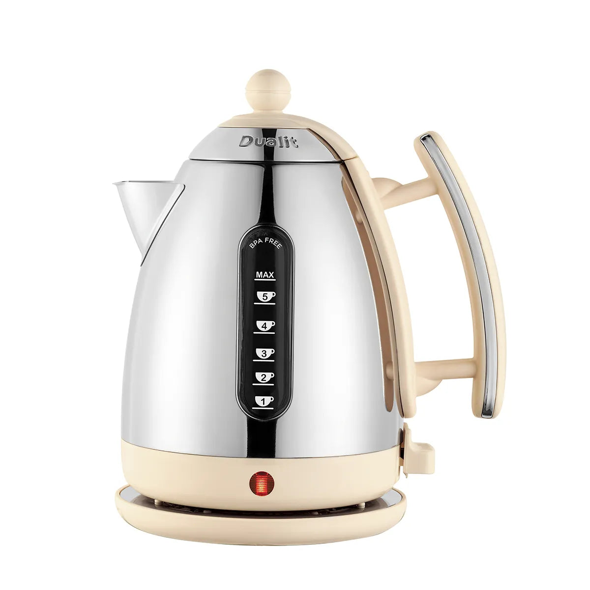 Elkedel liter 1,5L creme/rustfri