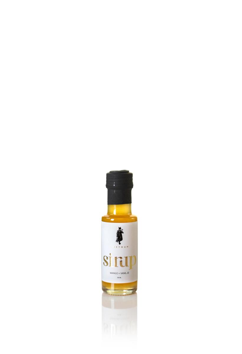FOXYMAN Cocktailsirup med Mango + Vanilje 100 ml