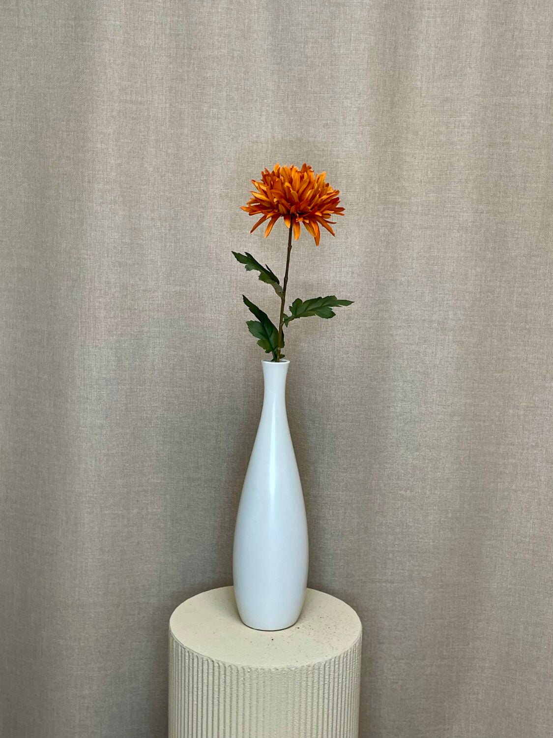 Chrysanthemum orange h 68 cm