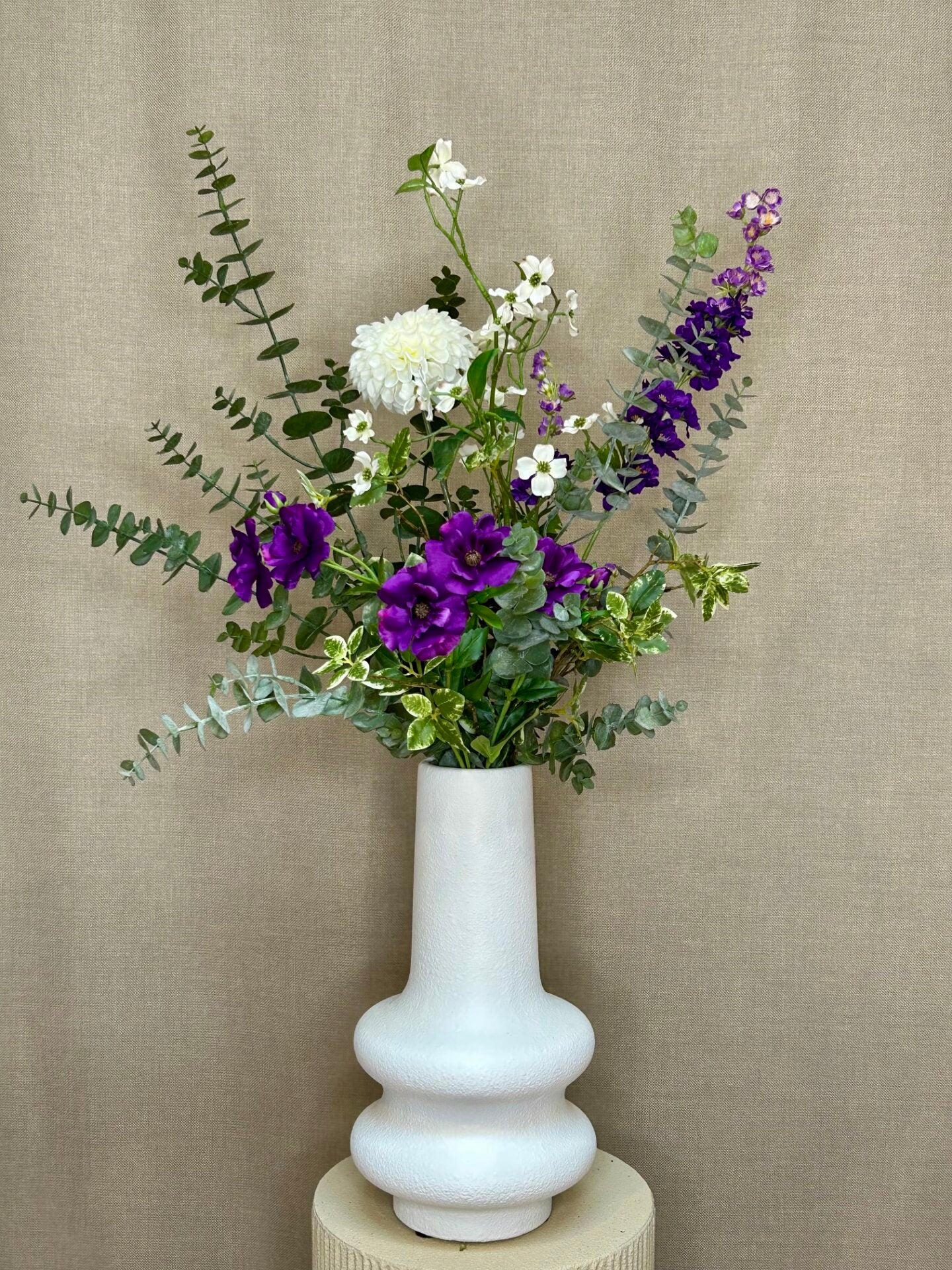 Anemone purple h 74 cm