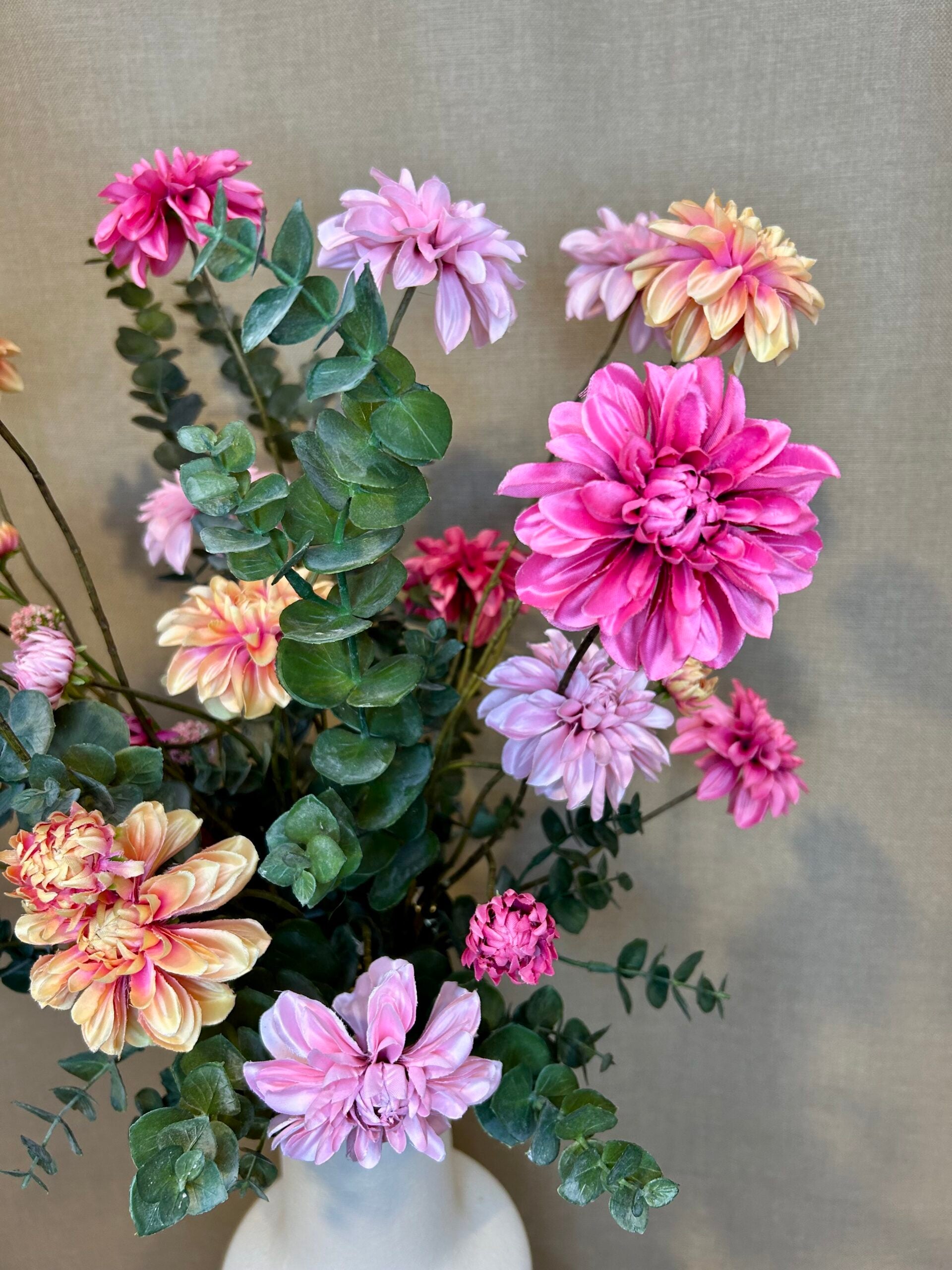 Dahlia pink H 80 cm