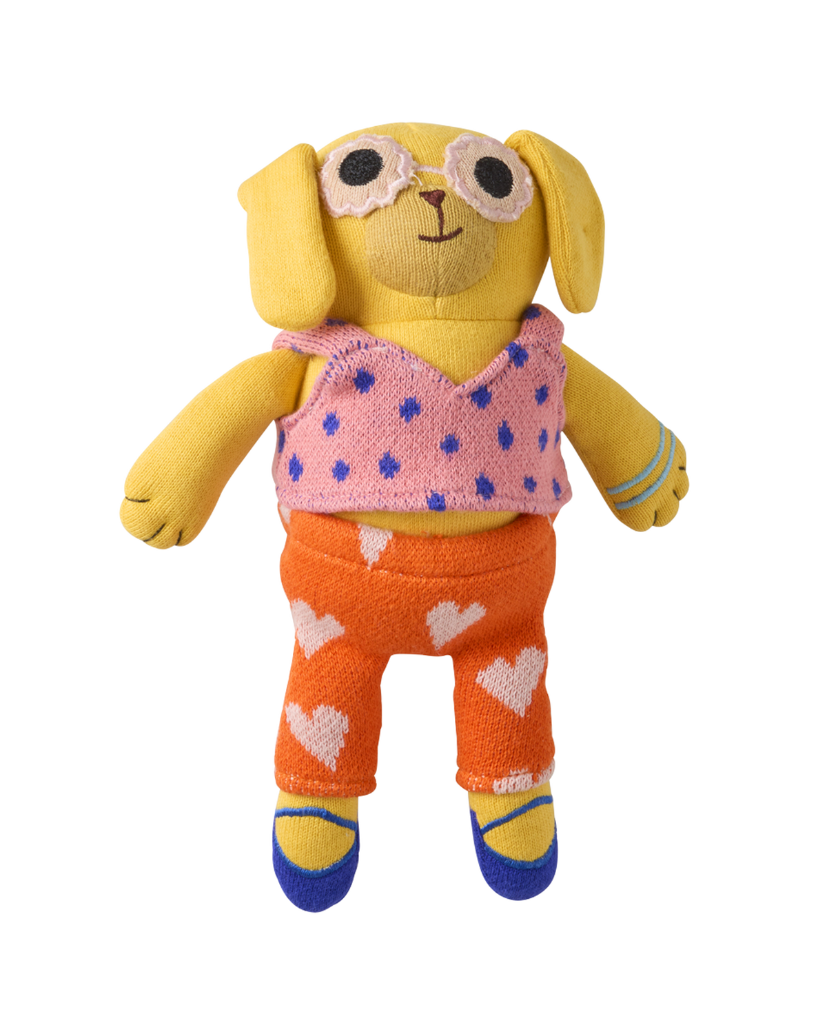 RICE strikket bamse – hunden Diana