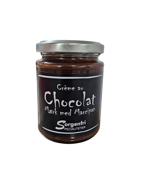Belgisk Chokoladecreme, Mørk m. marcipan