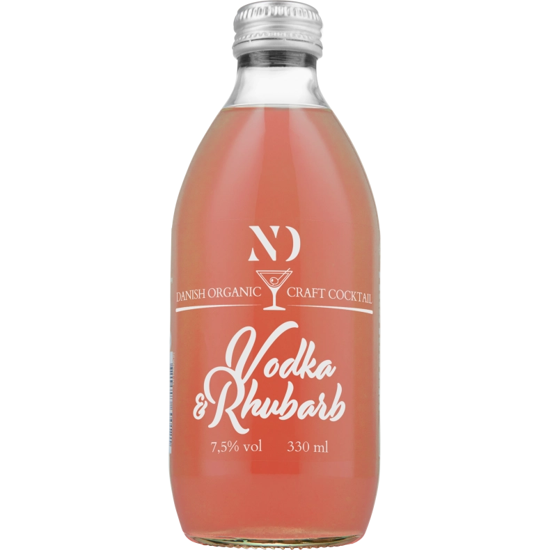 Craft Cocktail - Vodka & Rhubarb