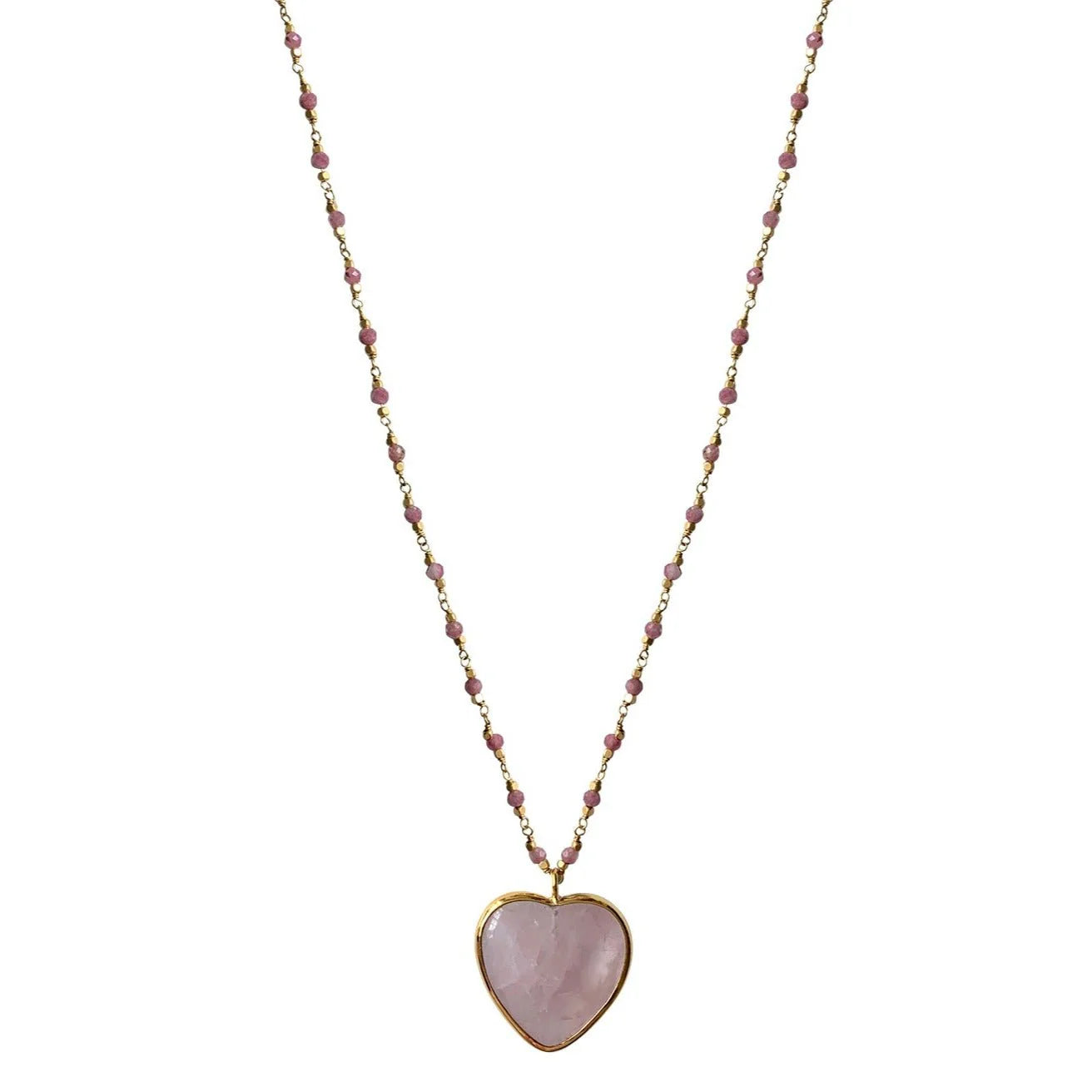 Halskæde Rose Heart