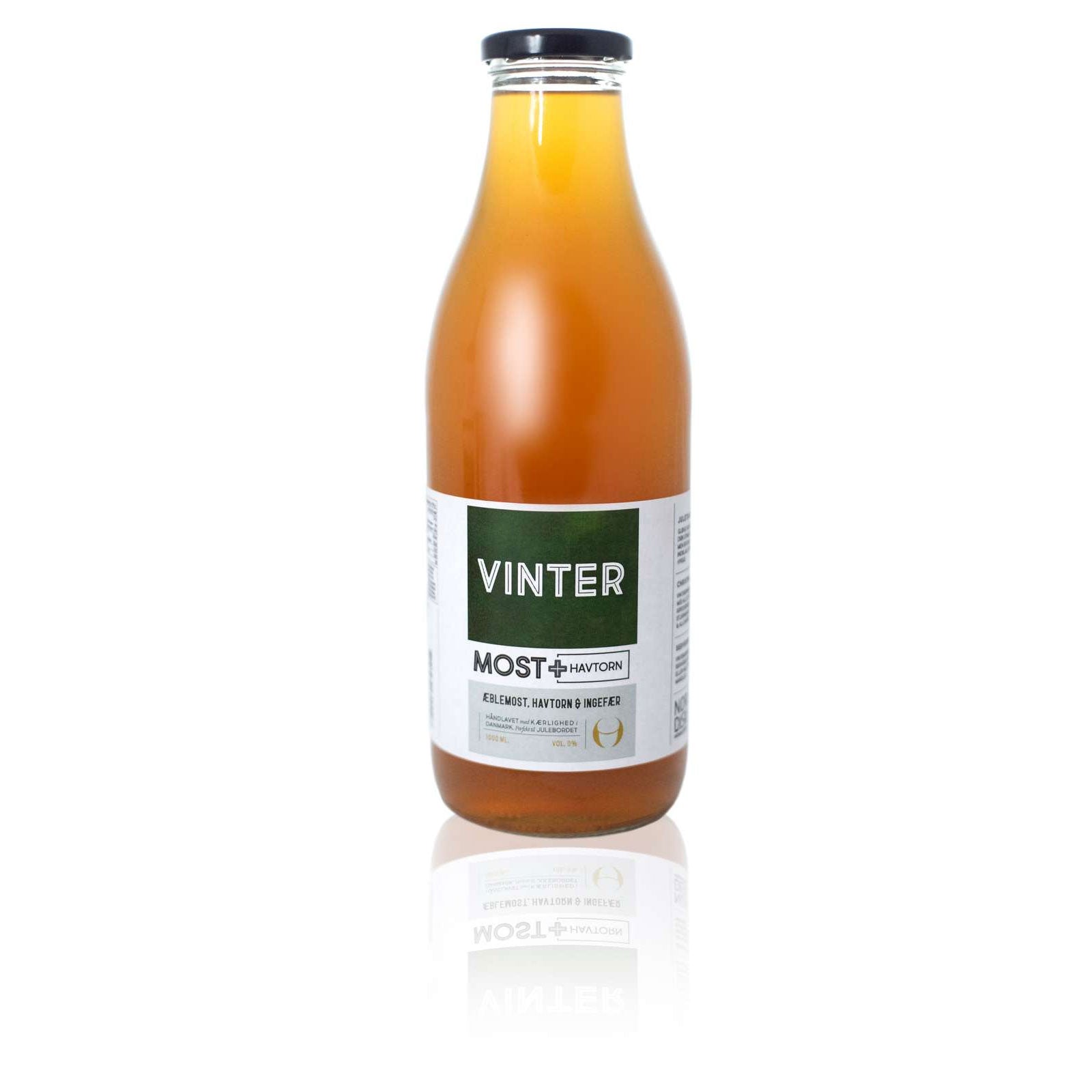 VINTERDRIK Æblemost med Havtorn, Ingefær & Grøn Kardemomme