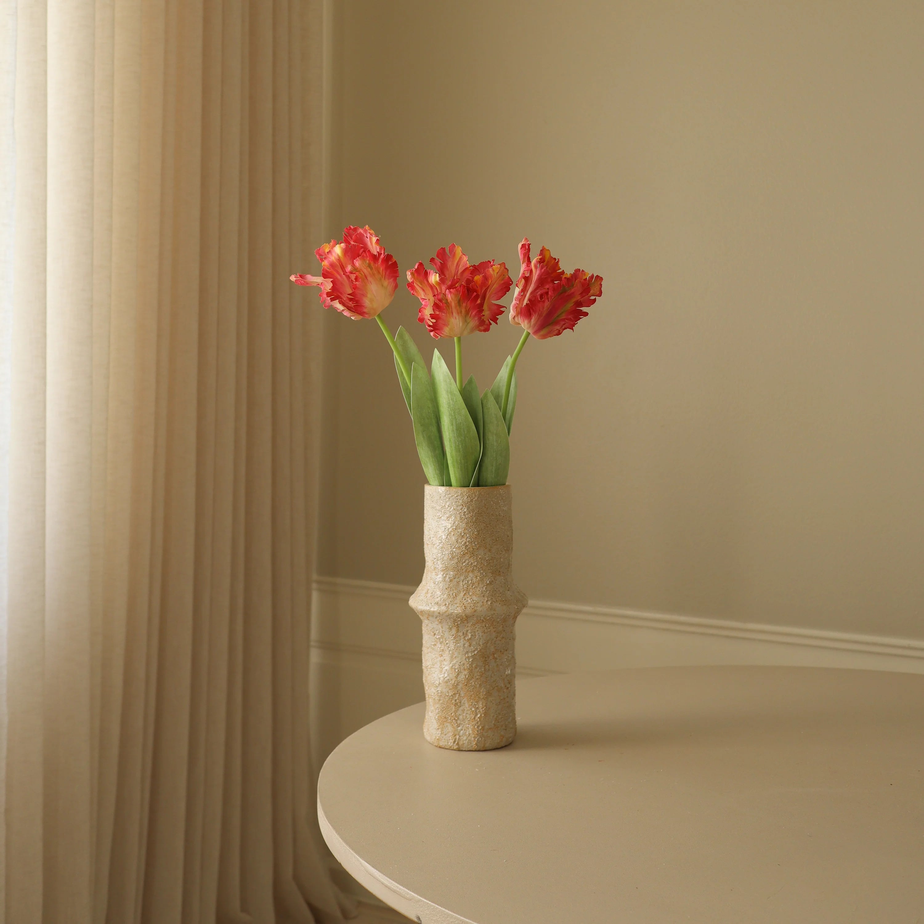 Pink papegøje tulipan blomst