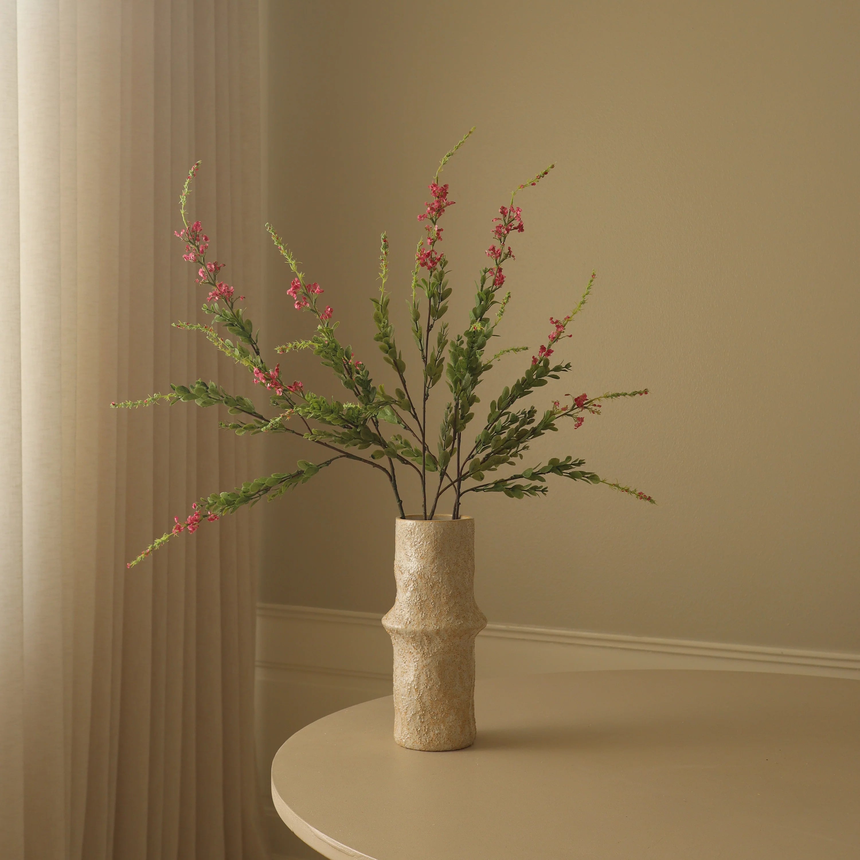 Lyserød vild blomst