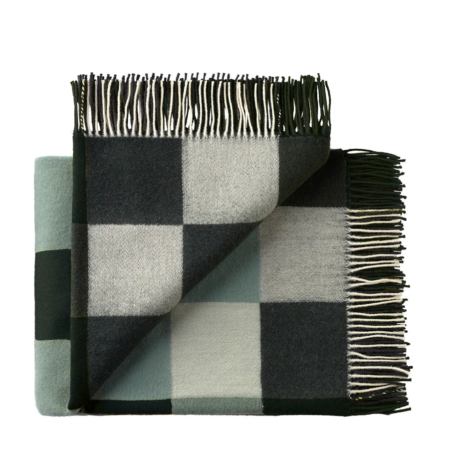 Dark Greens Plain Beat 130x190 cm