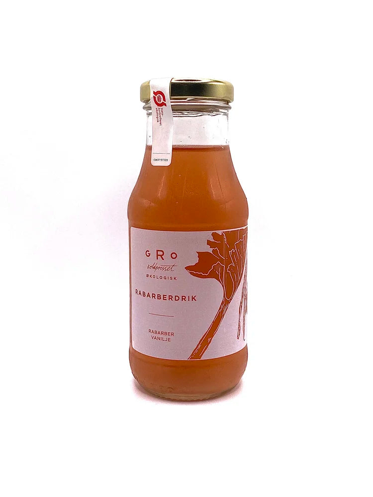Rabarberdrik 250ml Øko
