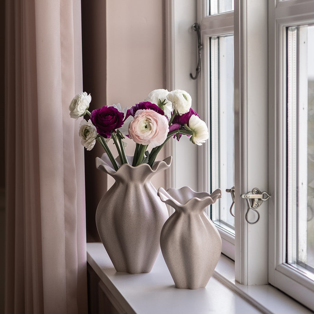 Nellie Vase - Sand Small