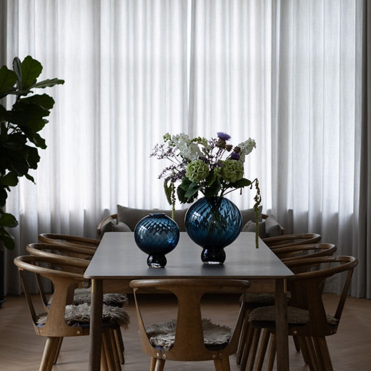 Meadow Swirl Vase - Blå small