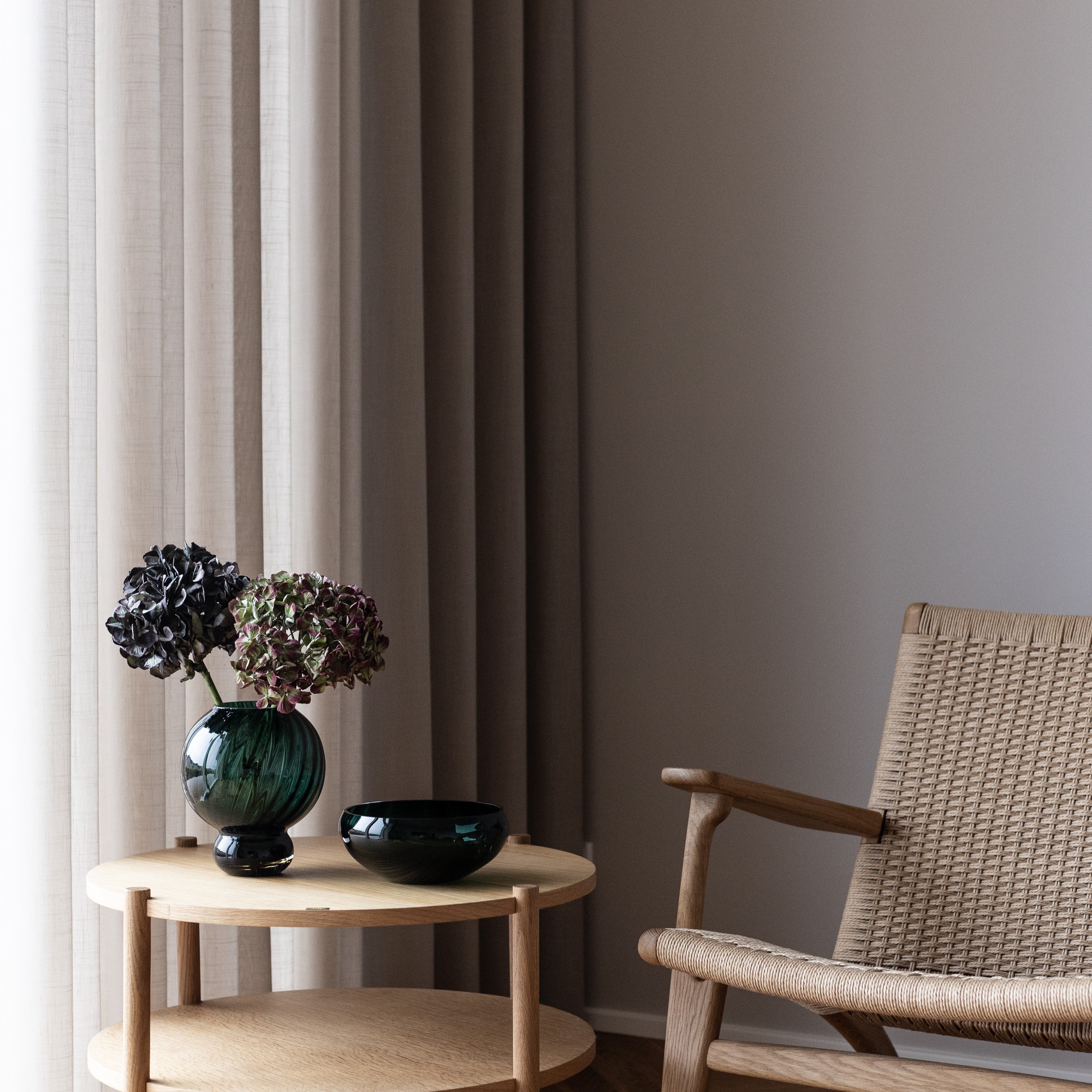 Meadow Swirl Vase - Blå Medium