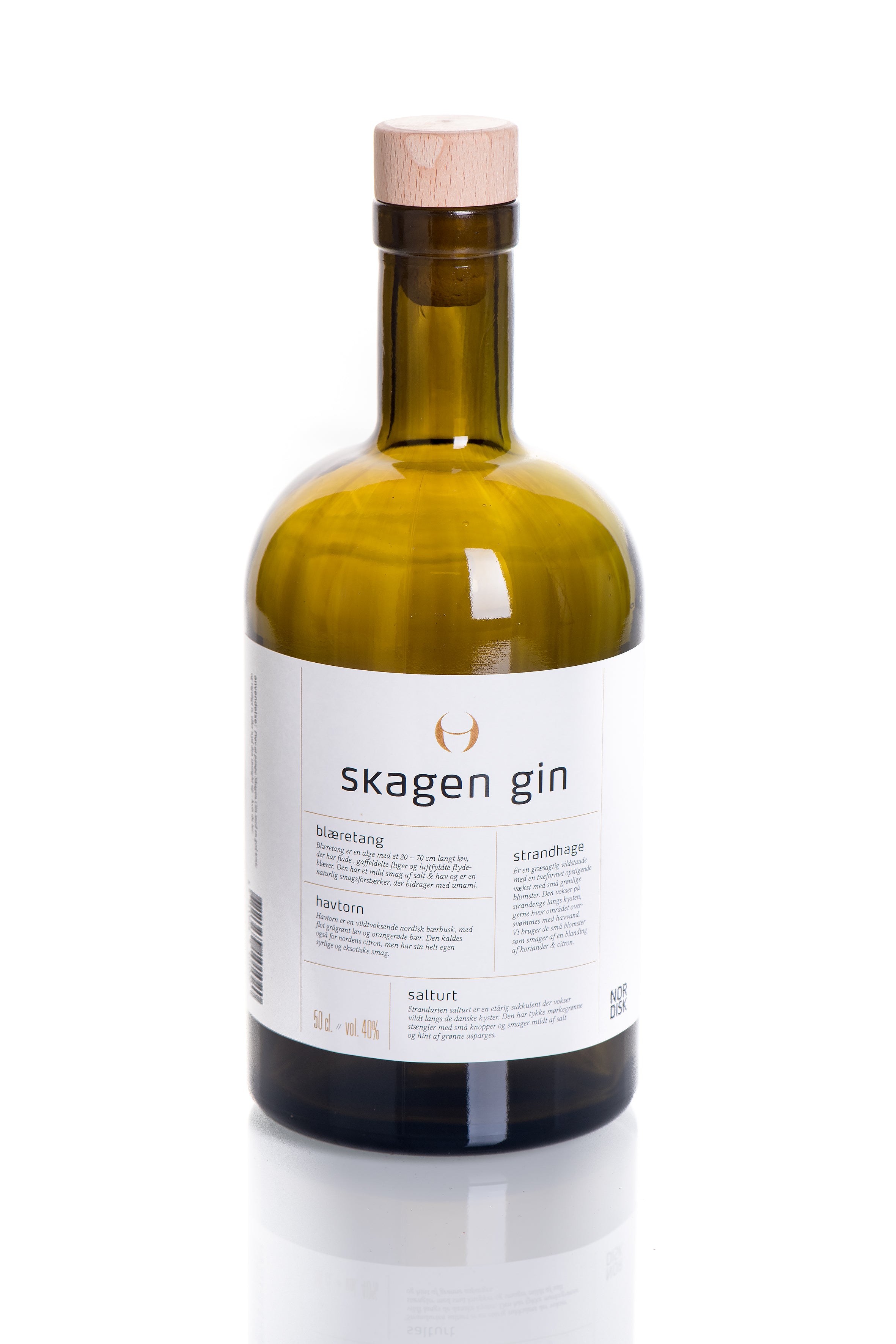 Skagen Gin med Blæretang, Havtorn, Strandmalurt & Salturt – 40% vol.