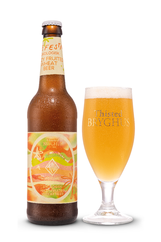 Økologisk Alive Hazy Fruited Wheat Beer