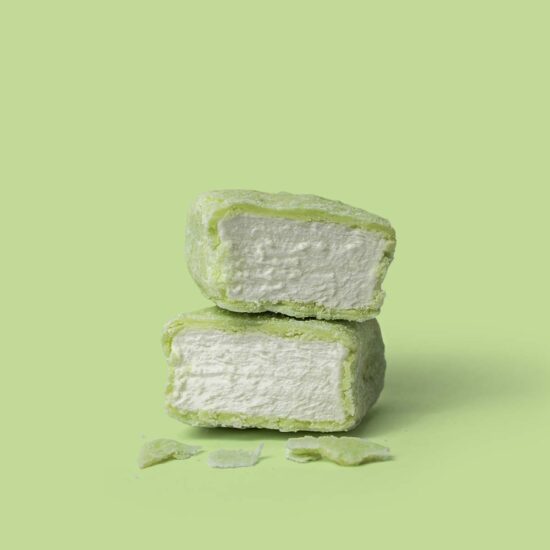 PISTACHIO & WHITE CHOC – Skumfiduser med pistacie & hvid chokolade