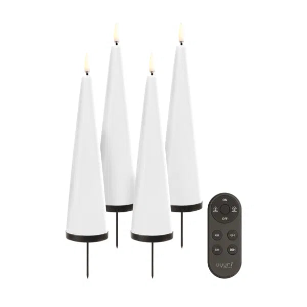 Gaveæske med LED Cone Candle
