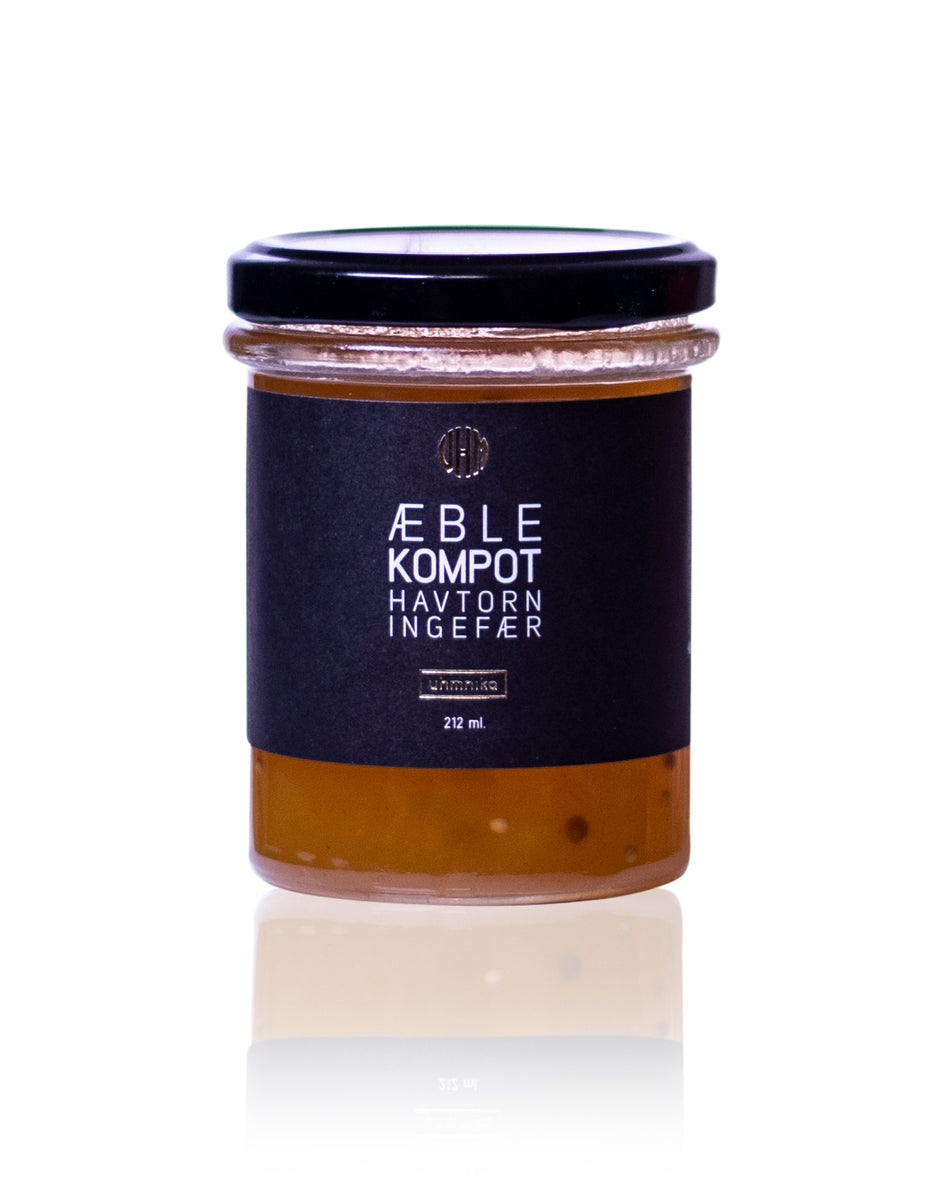 Uhmnika Æblekompot med havtorn+ingefær